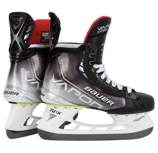 Senior New Bauer Vapor Hyperlite Hockey Skates Regular Width Size 9.5 fit 2 with LS pulse TI steel