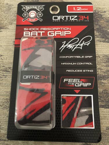 Ortiz 34 Limited Edition shock absorption bat grip
