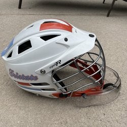 White Used Goalie Cascade CPX-R Helmet