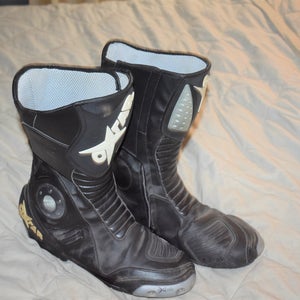 Oxtar Motorcycle Boots, Black, Size 46 (12)