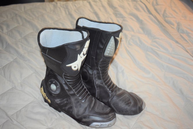 Oxtar Motorcycle Boots, Black, Size 46 (12)
