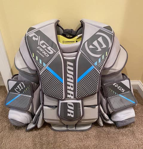 Warrior Ritual G5 Pro Goalie Chest & Arm Protector - Used - Senior - Medium