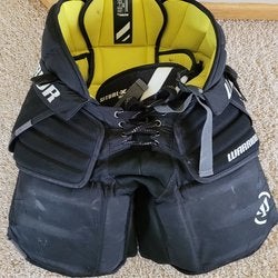 Black Intermediate small/medium Ritual-x Warrior Goalie Pants