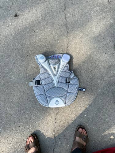 White Adult New Large Maverik Rome NXT Chest Protector