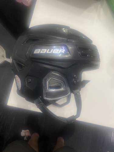 Black Used Small Bauer  Re-Akt 200 Helmet