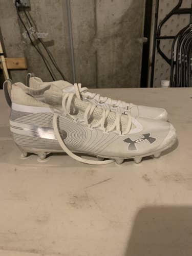 UA Spotlight Cleats Chrome Bottom