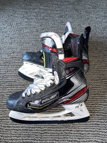 Bauer Vapor 2X Pro Hockey Skates w/2 Extra Sets of LS Pulse TI Steel