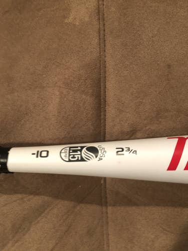 Kid Pitch (9YO-13YO) USSSA Certified Alloy (-10) 21 oz 31" CAT 8 Bat
