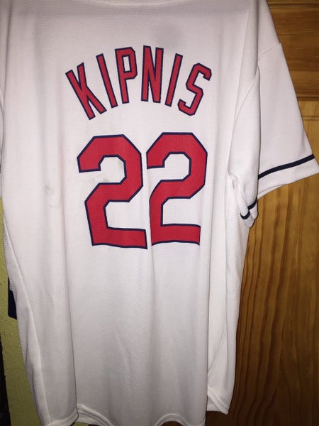 NEW WHITE CLEVELAND INDIAN JERSEY size 10/12 #22 KIPNIS