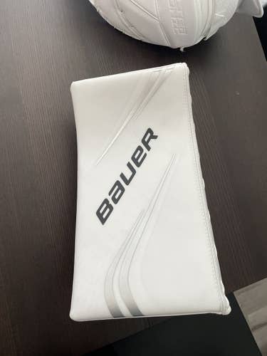 White Senior New Bauer Regular 2X Pro Pro Stock