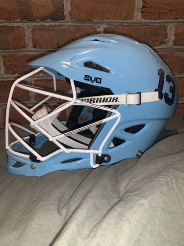 Blue Adult Player's Warrior Evo Helmet