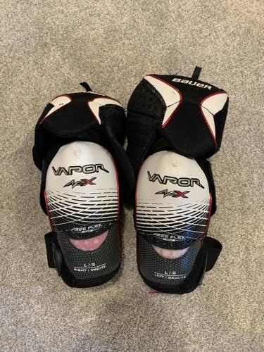 Used Large Bauer Vapor APX Elbow Pads