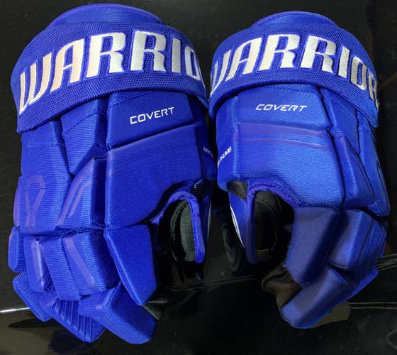 Royal Blue New Senior Warrior Covert QRE Gloves 13"