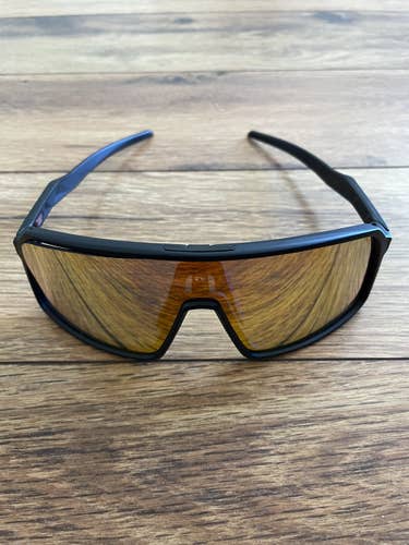 NEW Oakley Sutro Sunglasses - Black Frame w/ Red Multilayer Lens