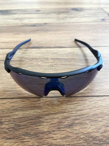 NEW Oakley Radar EV Path Sunglasses - Black Frame w/ Blue/Green Lens
