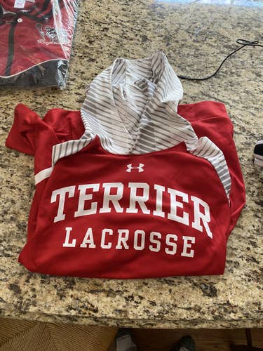 Boston University Mens Lacrosse Hoodie