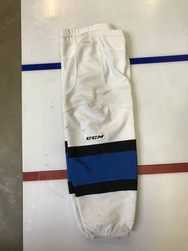 Used CCM white Wichita thunder socks – XL