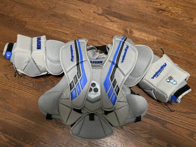 Intermediate Used Small Vaughn Velocity VE8 Int Goalie Chest Protector