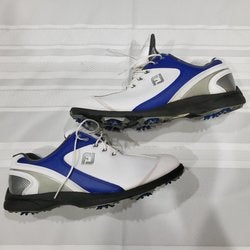 White/Blue/ Gray Used Men's Size 11 (Women's 12) Footjoy Golf Shoes