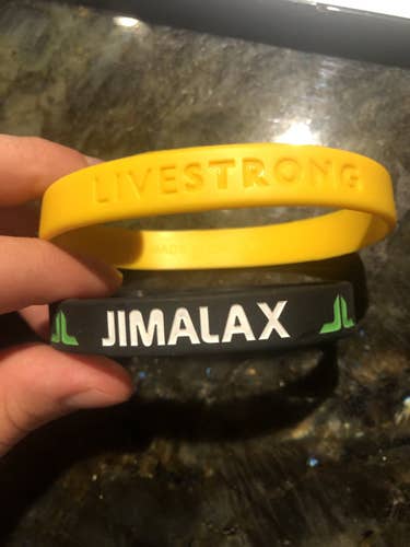 Jimalax + Livestrong Wristbands
