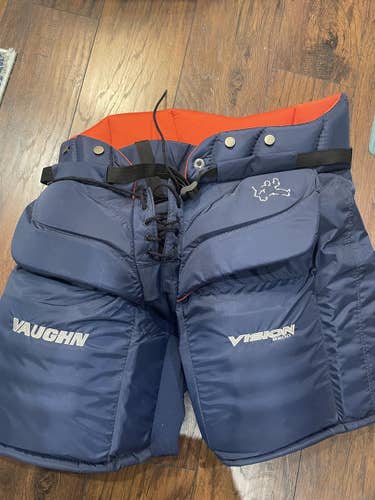 Blue Senior New Large Vaughn Goalie Pants