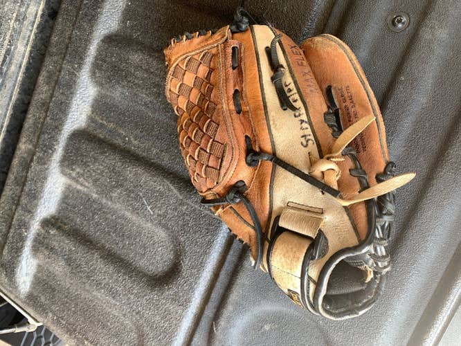 Brown Used Kid Pitch (9YO-13YO) Mizuno Right Hand Throw Prospect Baseball Glove 11.5"