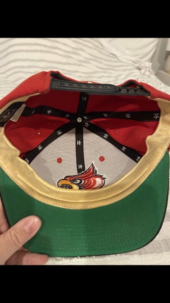 Black Clover Louisville Cardinal Motto Snapback Hat