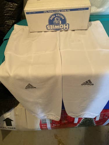 White Senior Large Adidas  Socks