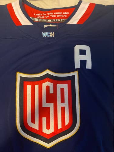 Blue Men's Medium Adidas Pro Stock Jersey