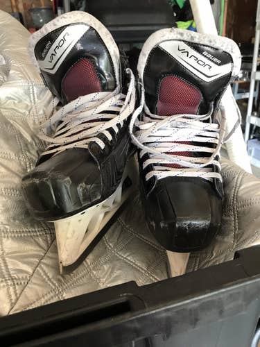 Used Bauer Extra Wide Width  Size 7 Vapor X700 Hockey Goalie Skates