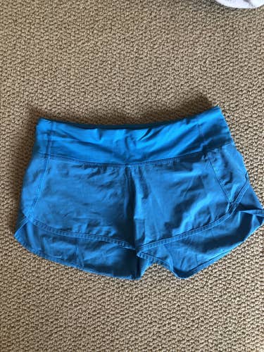 Blue Size 4 Lululemon Shorts - great condition