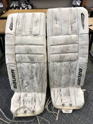 Used 28"+1" Bauer Reactor 2000 Goalie Leg Pads