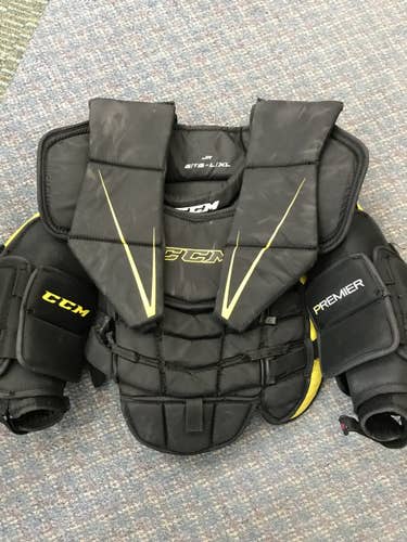 Junior Used XL CCM Premier Goalie Chest Protector