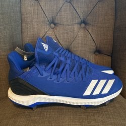 Adidas baseball cleats size 12 blue