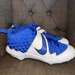 Mike trout Nike 11.5 men’s blue baseball cleats