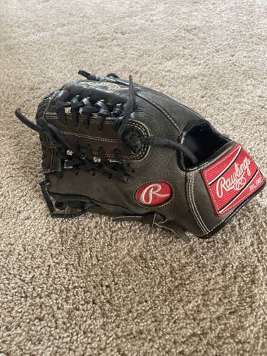 Black Kid Pitch (9YO-13YO) Infield 11.5" Gold Glove Gamer Series Baseball Glove