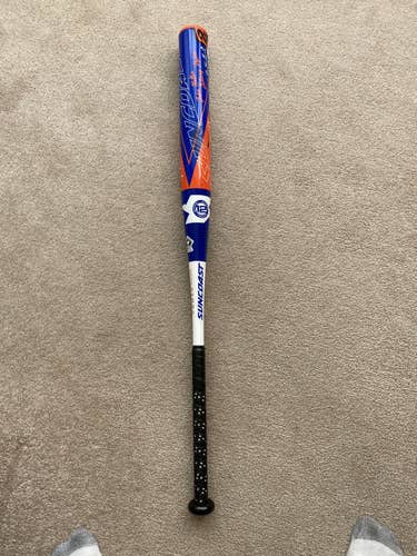 2021 (Almost NEW) Senior Softball Suncoast Melee Composite Bat 28.5 oz 34" One Piece End Load