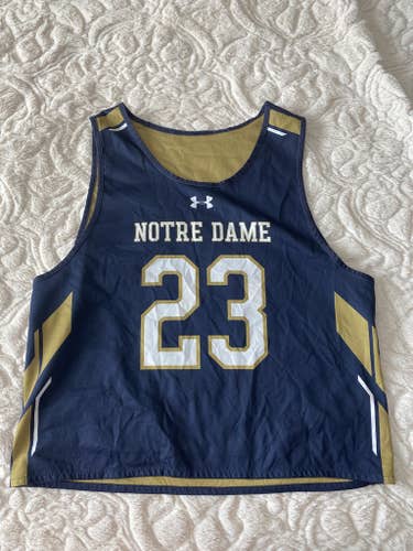 Notre Dame Lacrosse Under Armour Pinny