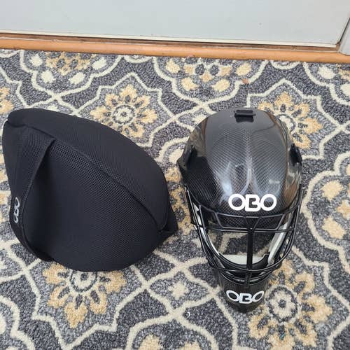 Never used carbon fiber OBO Field Hockey Goalie mask
