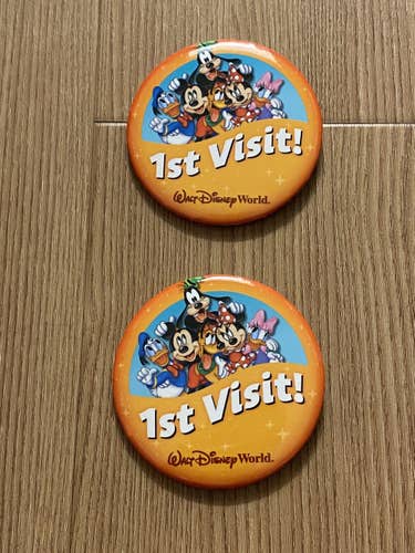 Walt Disney World 1st Visit Two Pin Pack