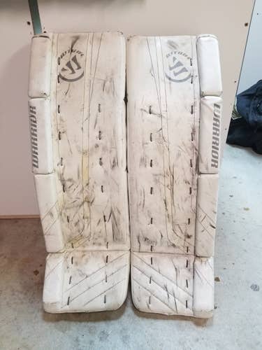 Used 32" Warrior Ritual G2 Goalie Leg Pads