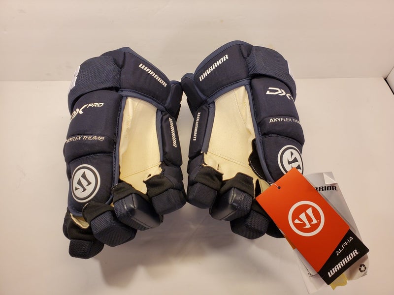 "Brand New" 15" Very Dark Navy Blue Senior Warrior Alpha DX Pro Gloves