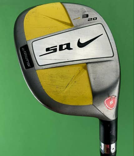 Nike SQ SUMO2 SasQuatch Rescue Hybrid Set 3H 20*, 4H 23* Stiff S-Flex #2256