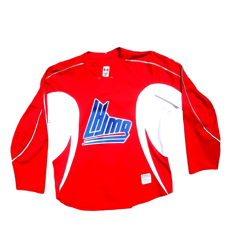 Reebok QMJHL Red Jersey Pro Stock 54