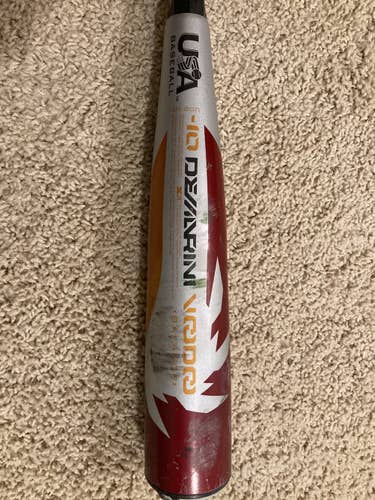 Used Kid Pitch (9YO-13YO) 2019 DeMarini Alloy Voodoo Bat (-10) 19 oz 29"