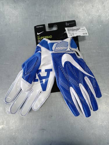 Used Nike Super Bad Lg Receiver Football Gloves