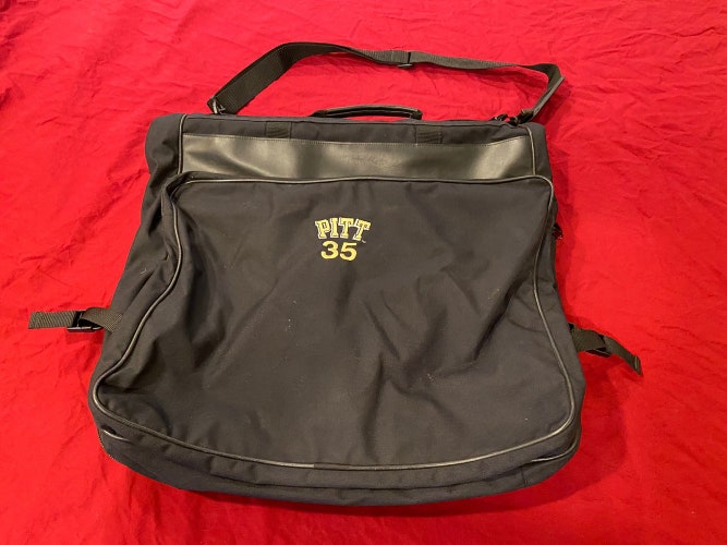NCAA Pitt / Pittsburgh Panthers Football #35 Team Issued / Used Travel Garment Bag Luggage