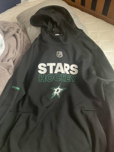Black Men's XL Adidas Dallas Stars Hoodie
