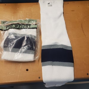 Oilers 2001 3rd Jersey White Senior New Large Socks