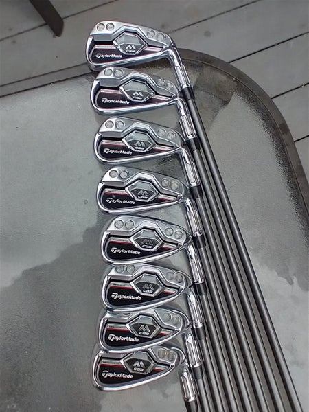 Used Men's TaylorMade Right Handed M CGB Iron Set 4-AW Regular Flex Graphite Shaft